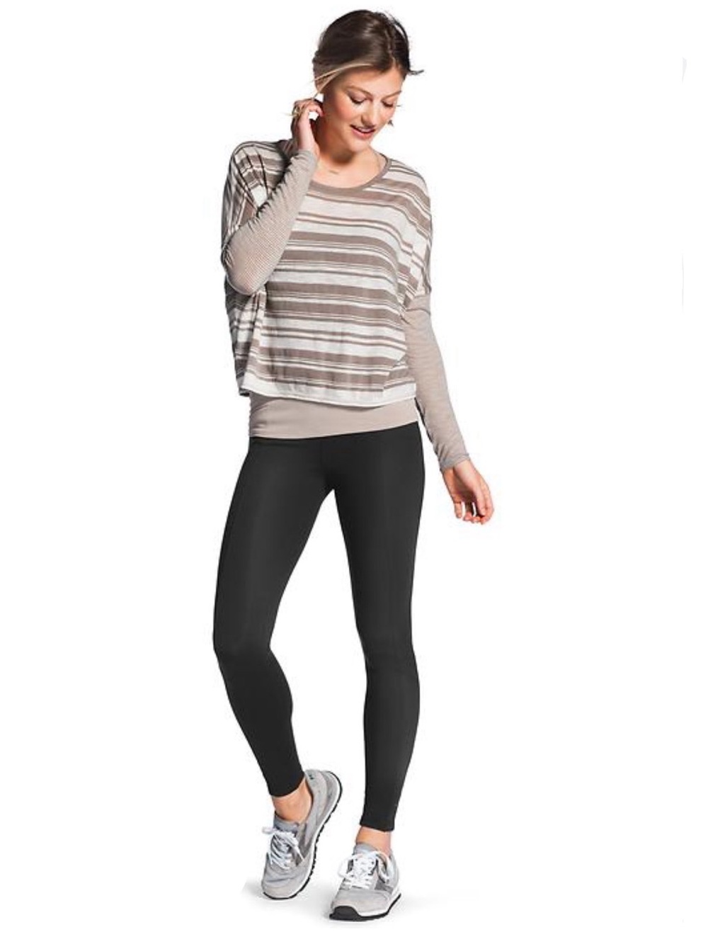 Athleta Serenity Stripe Top